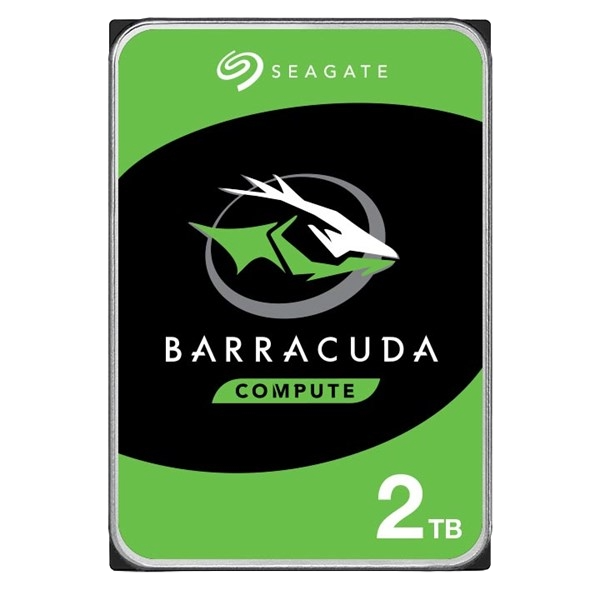 Image of "2TB Seagate BarraCuda 3.5"" SATA III Hard Drive - 7200RPM, 256MB Cache"